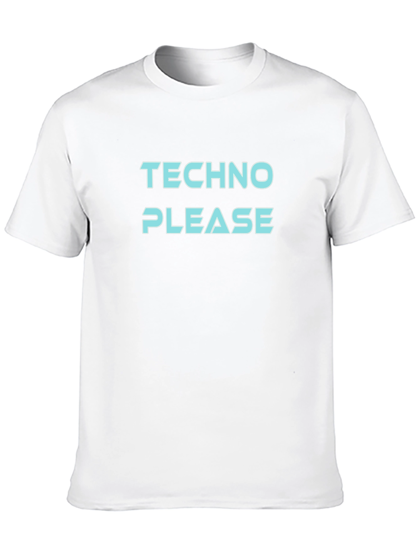 Techno Please Black T-Shirt