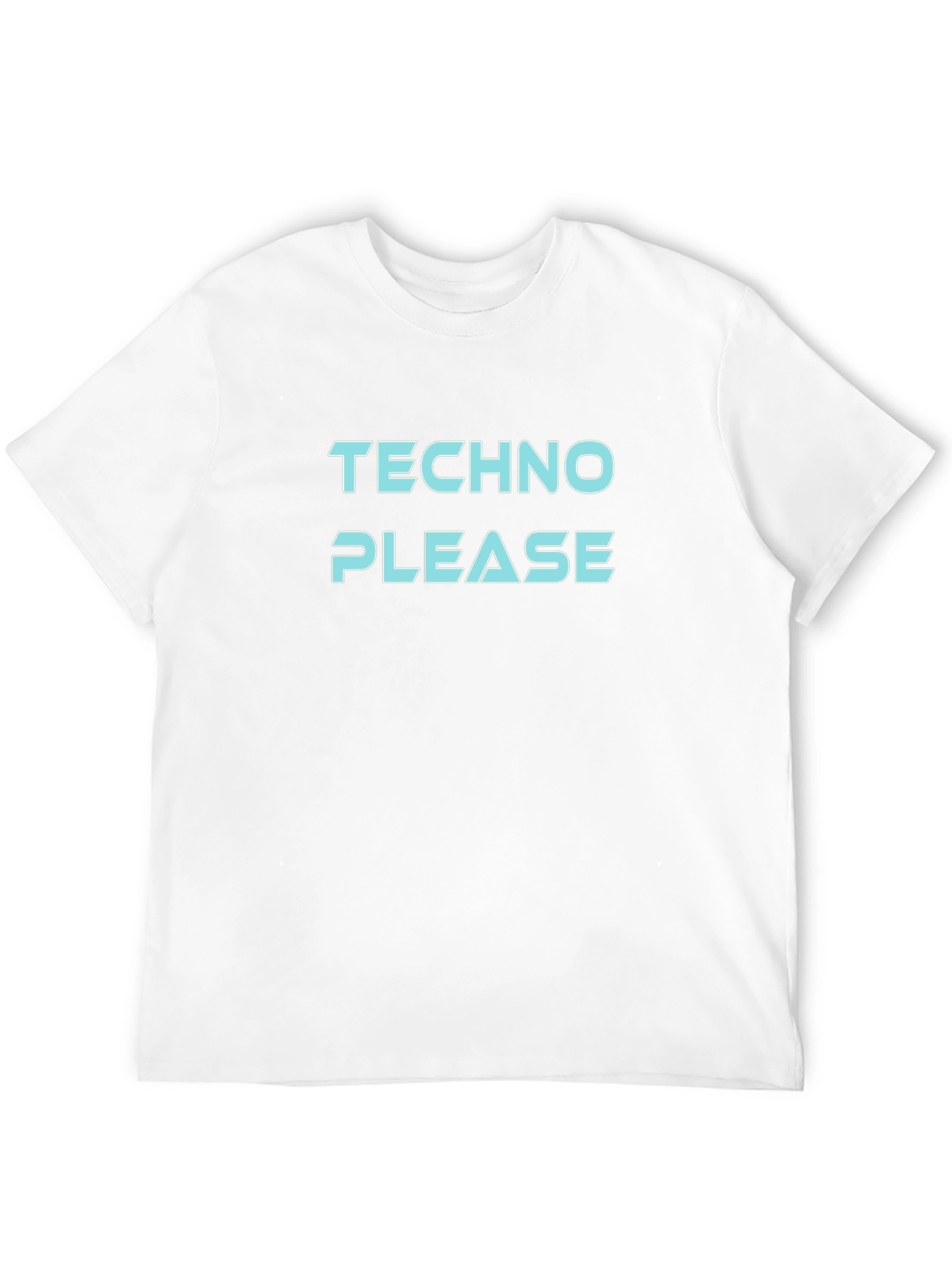 Techno Please Black T-Shirt
