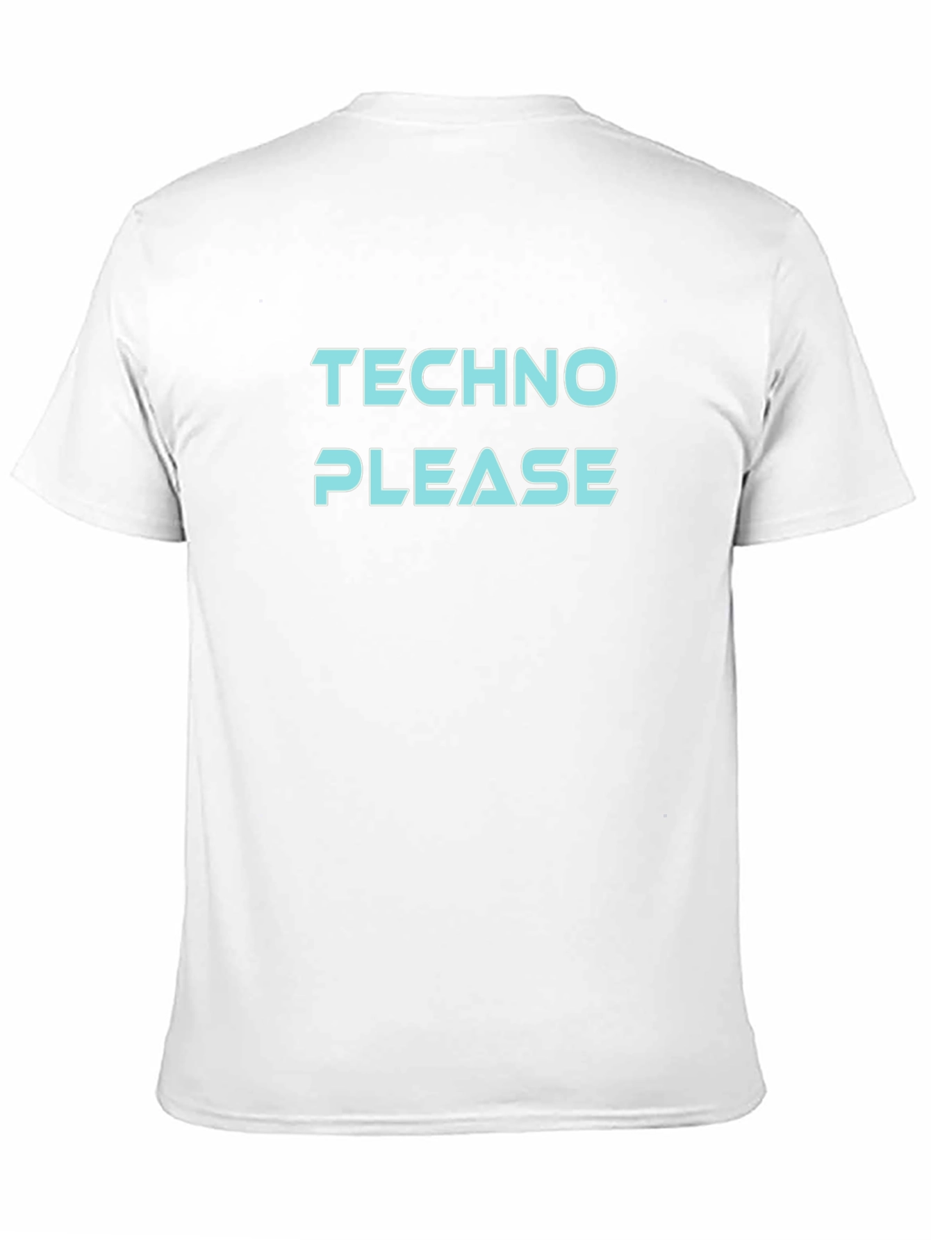 Techno Please Black T-Shirt