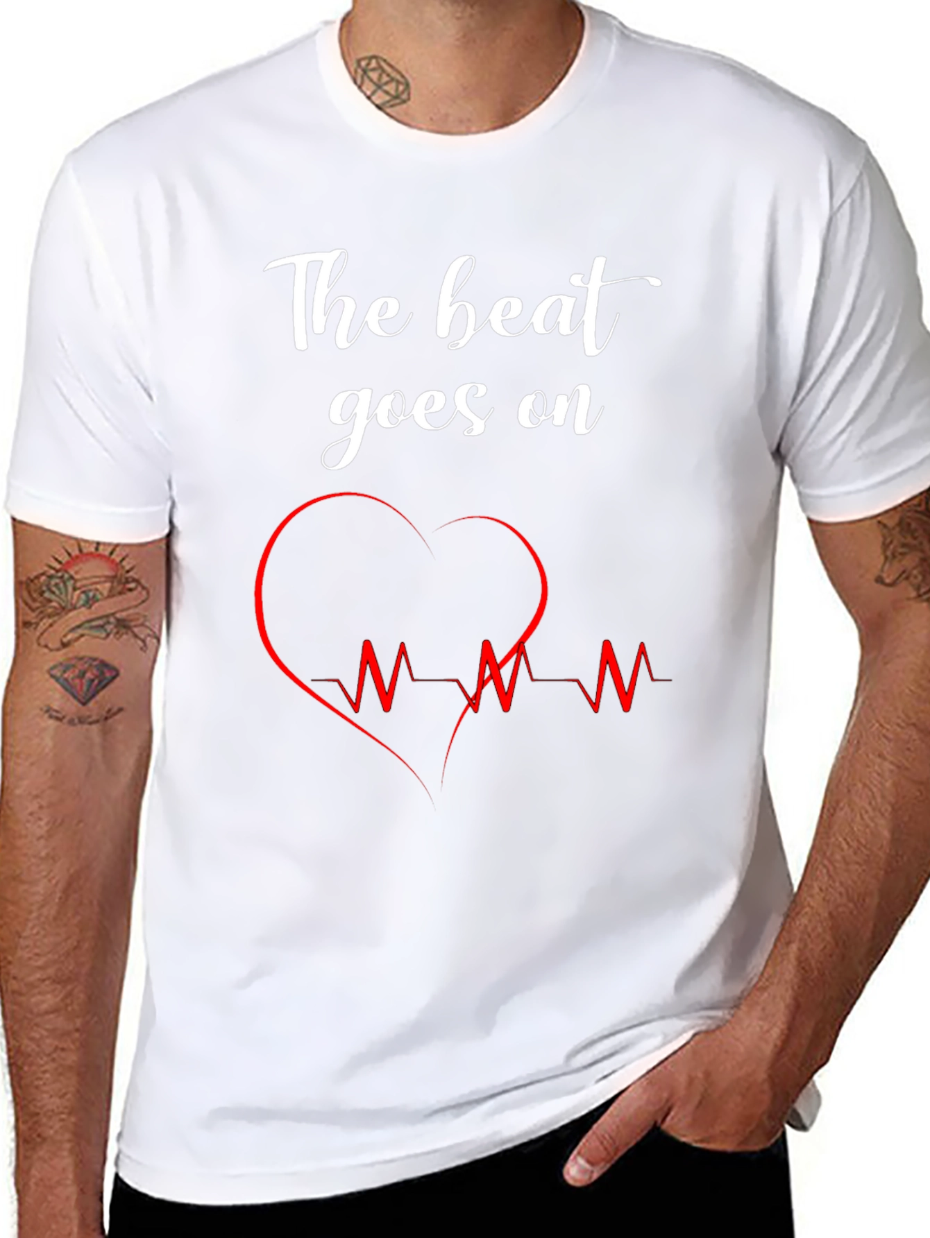 The Beat Goes On Graphic Tee