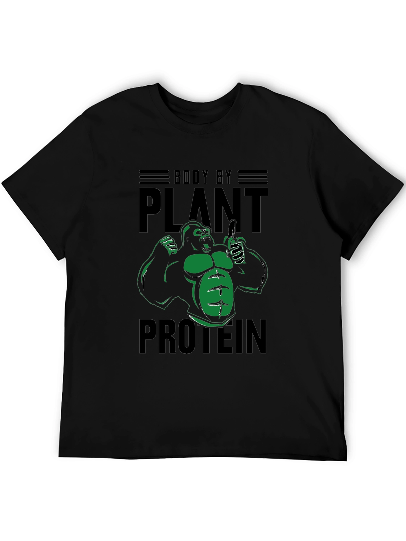 Body By Plant Protein Graphic T-Shirt