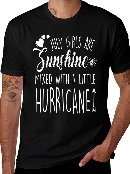 July Girls Are Sunshine T-Shirt