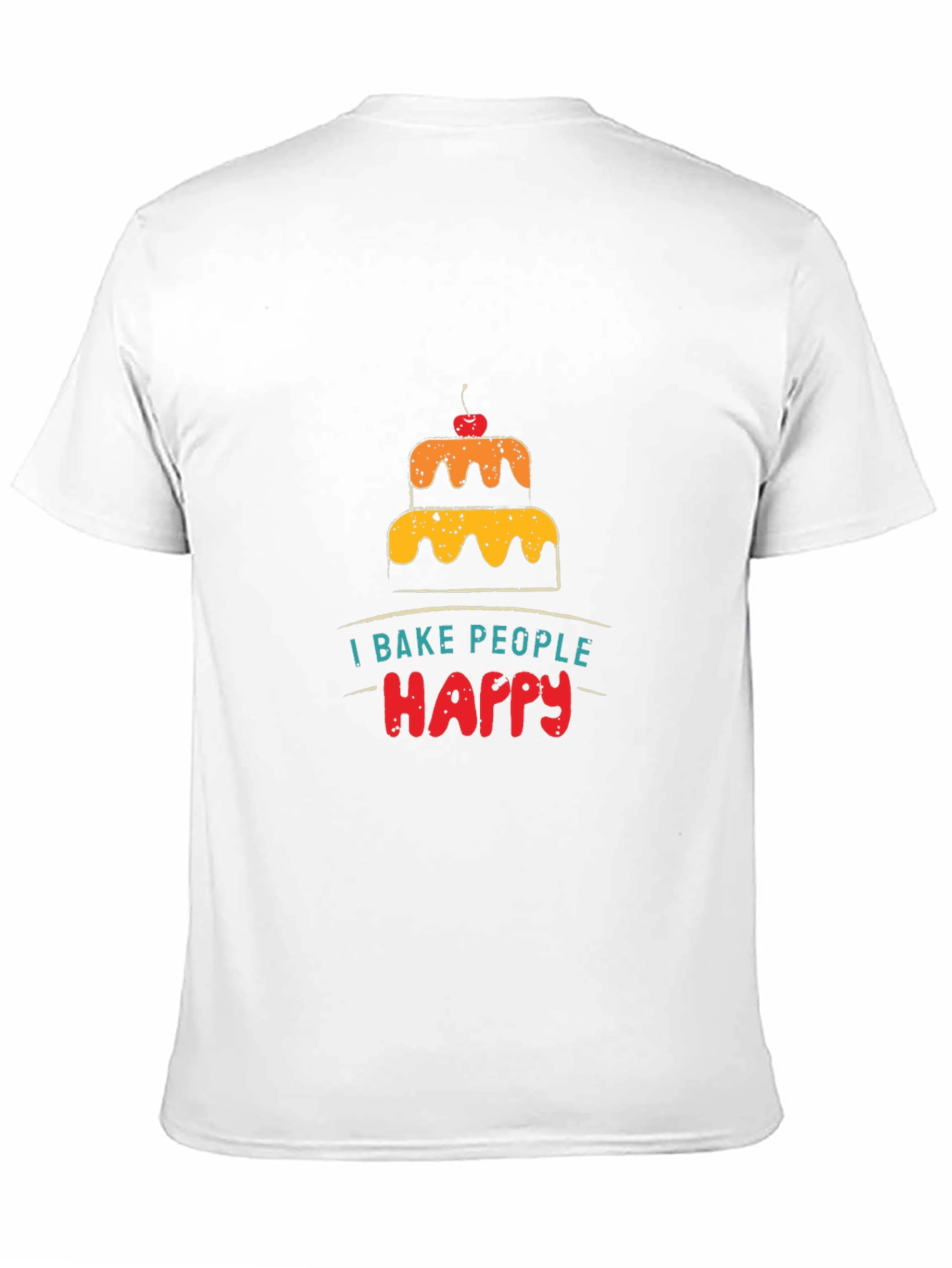 I Bake People Happy Graphic Tee