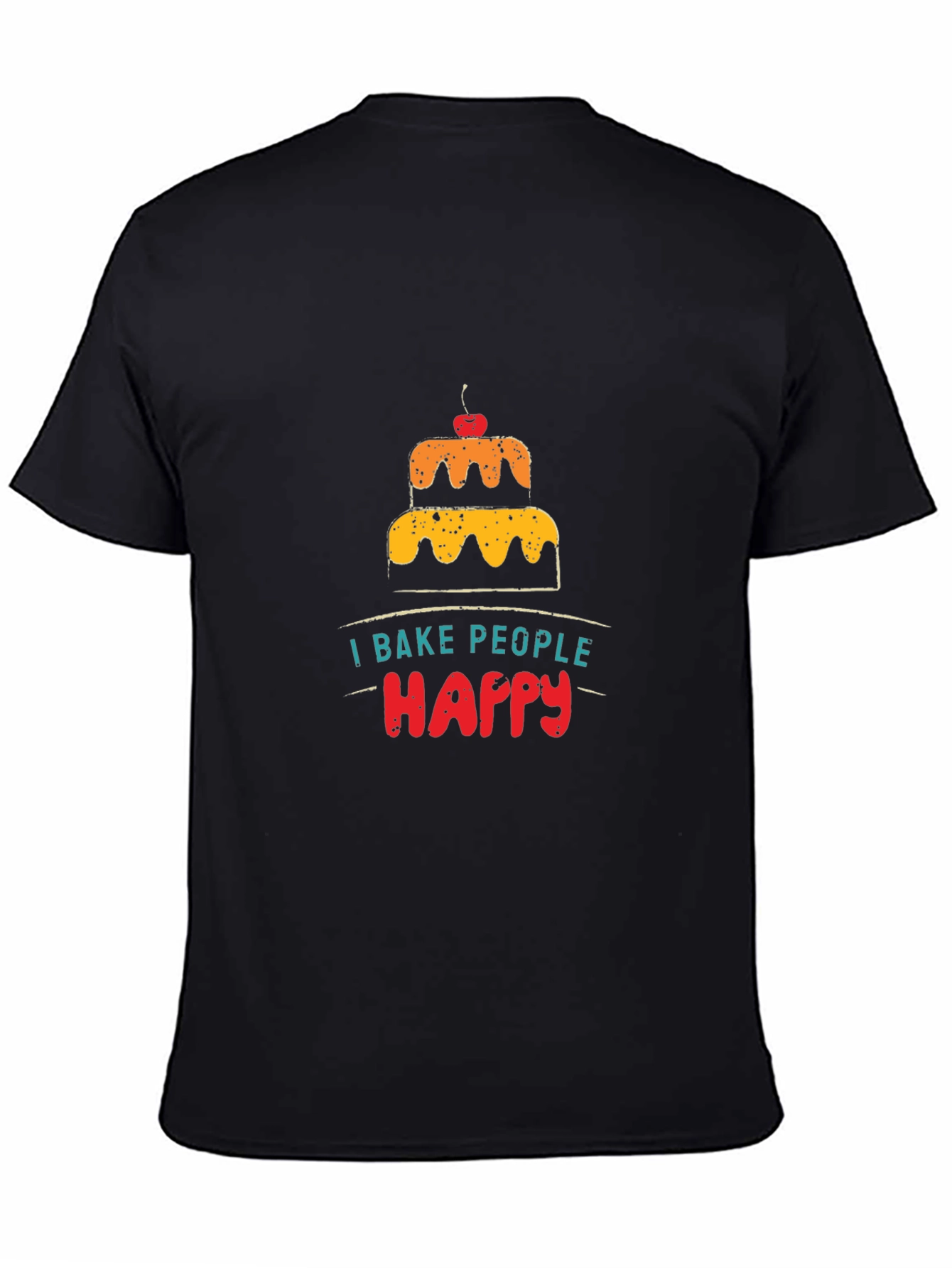 I Bake People Happy Graphic Tee