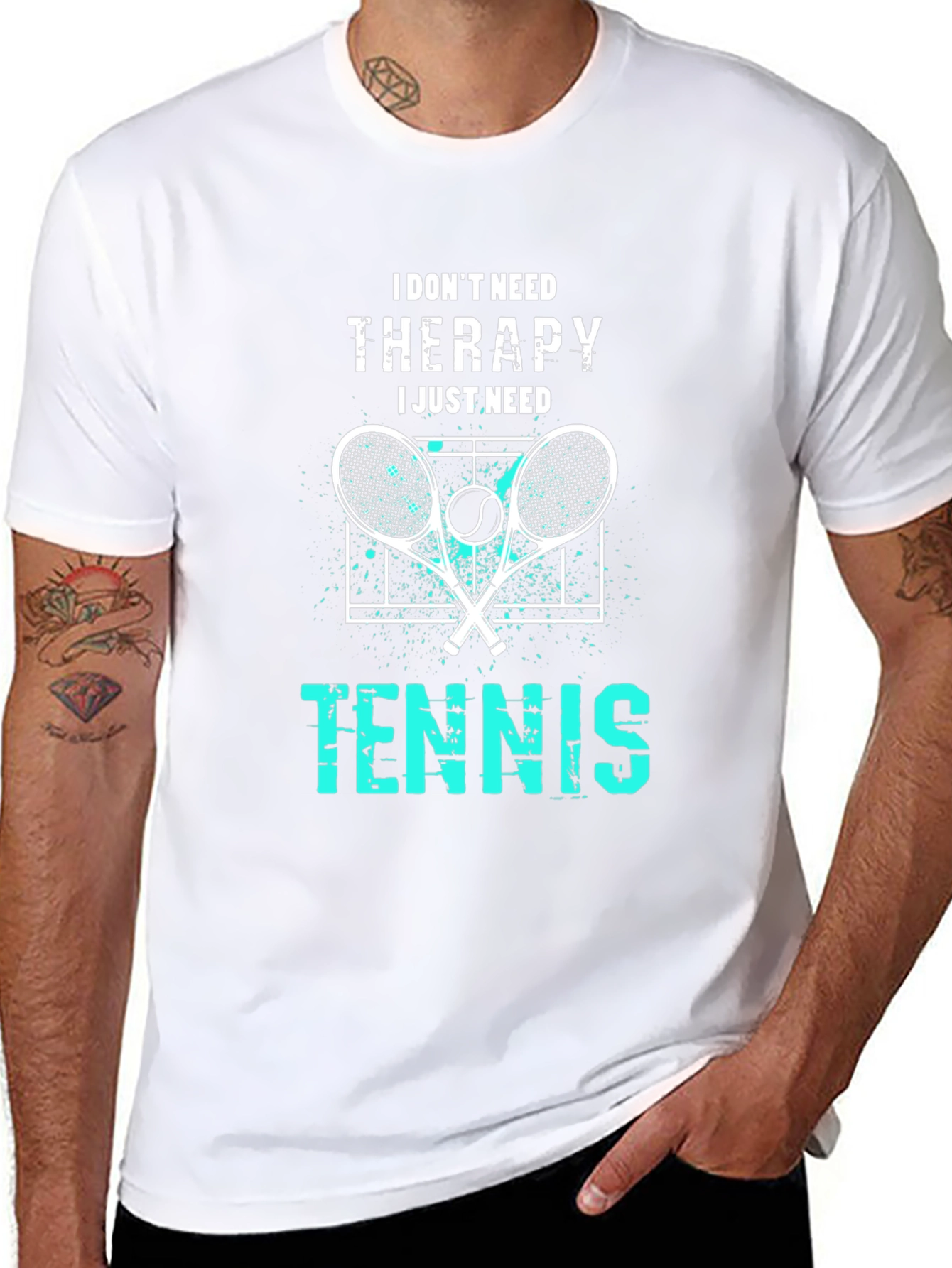 I Dont Need Therapy I Just Need Tennis T-Shirt