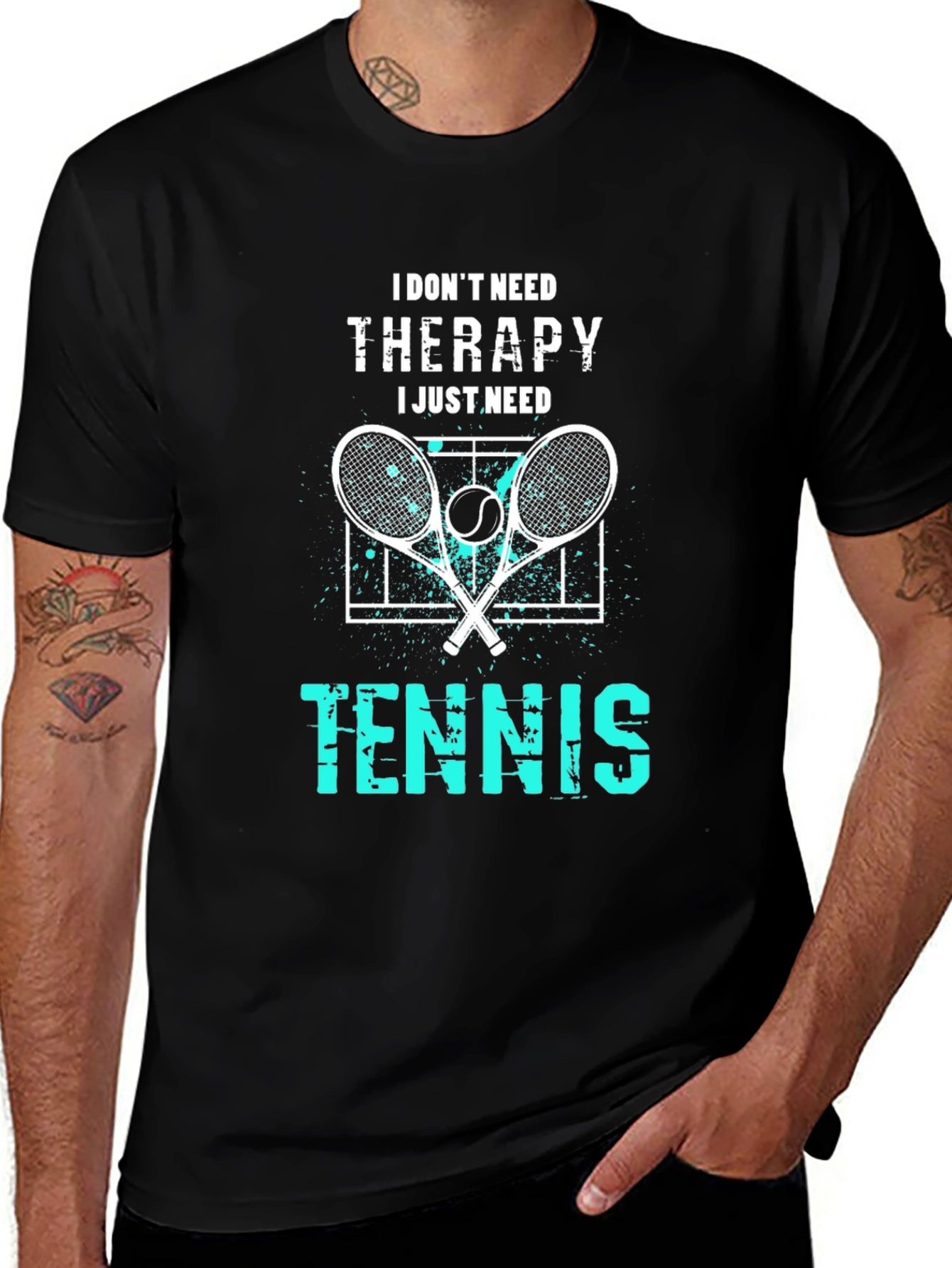 I Dont Need Therapy I Just Need Tennis T-Shirt
