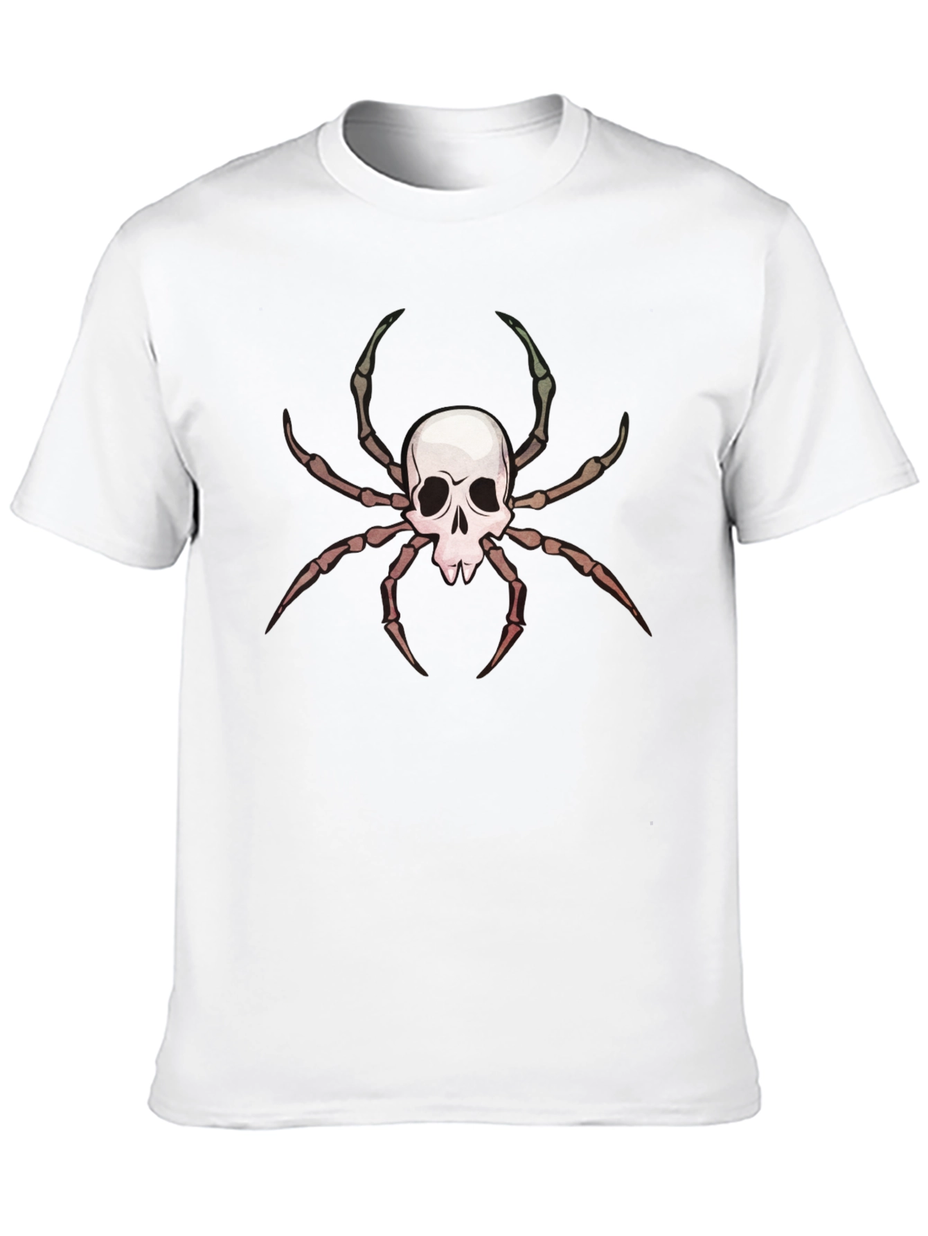 Skull Spider Graphic Tee - Mens Black T-Shirt