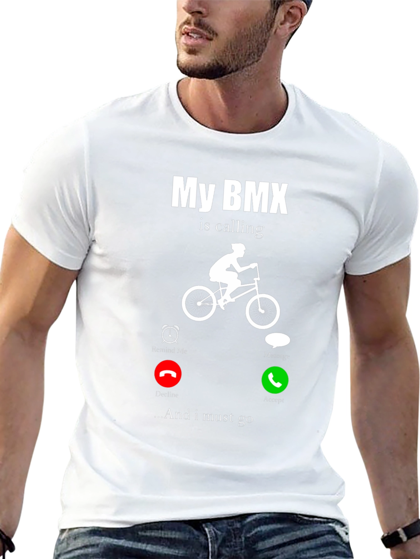 My BMX Is Calling T-Shirt - Ride On!