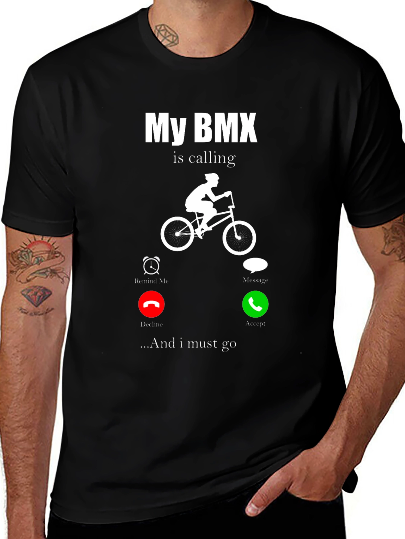 My BMX Is Calling T-Shirt - Ride On!