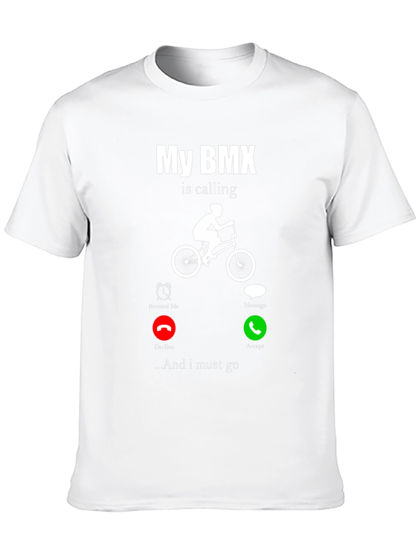 My BMX Is Calling T-Shirt - Ride On!