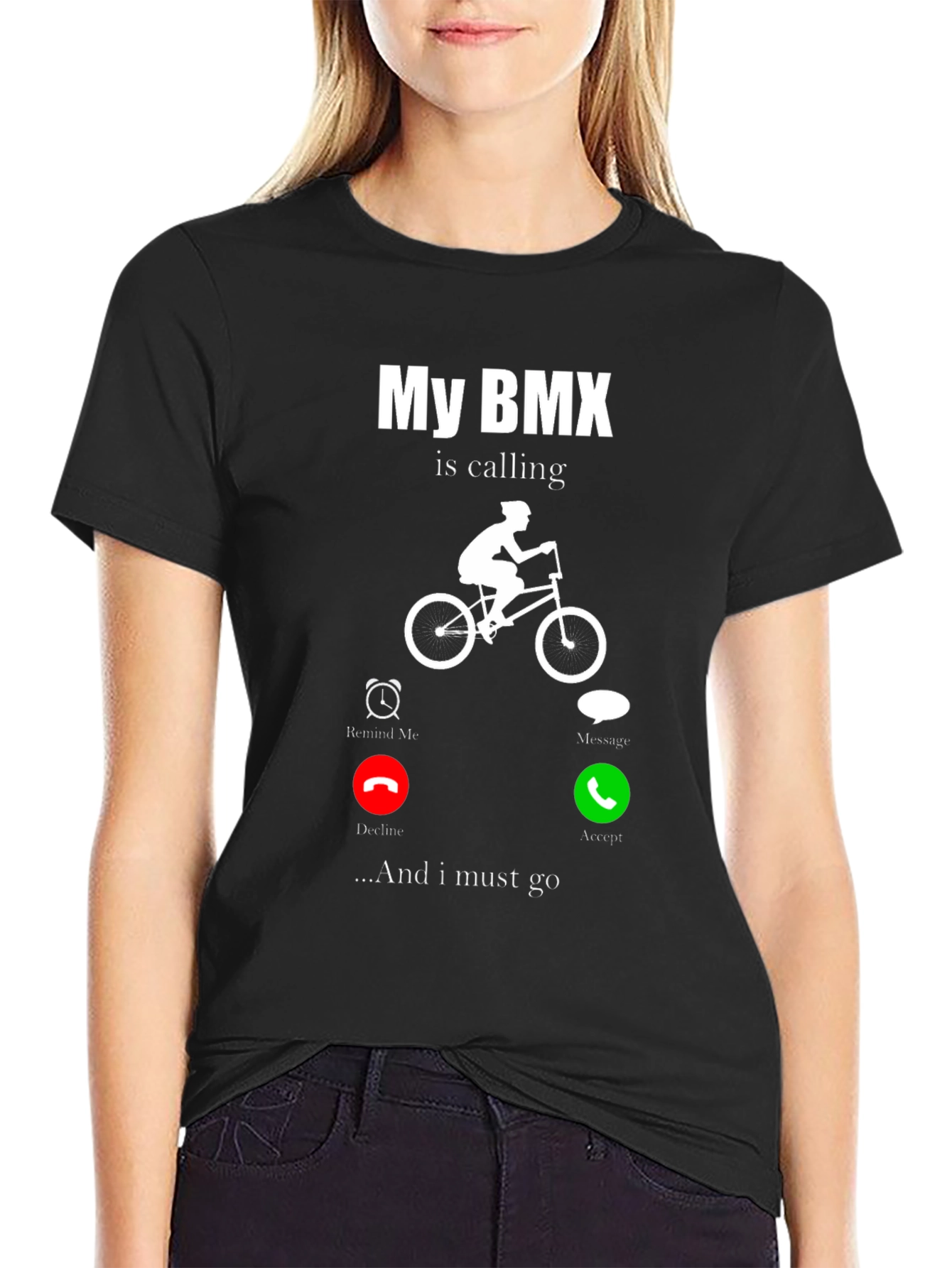 My BMX Is Calling T-Shirt - Ride On!