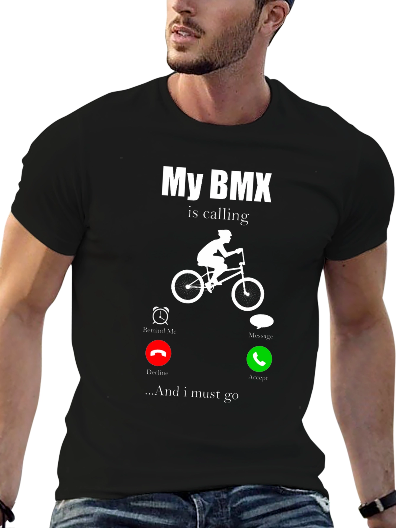 My BMX Is Calling T-Shirt - Ride On!