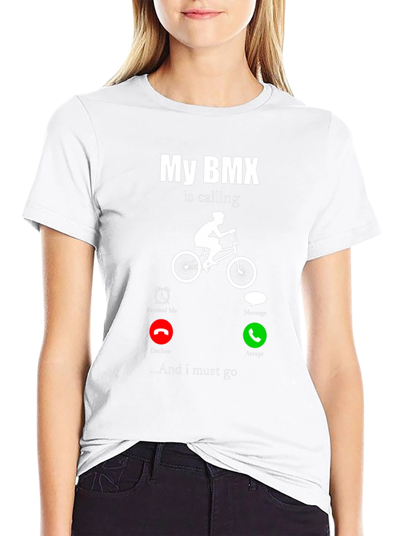 My BMX Is Calling T-Shirt - Ride On!