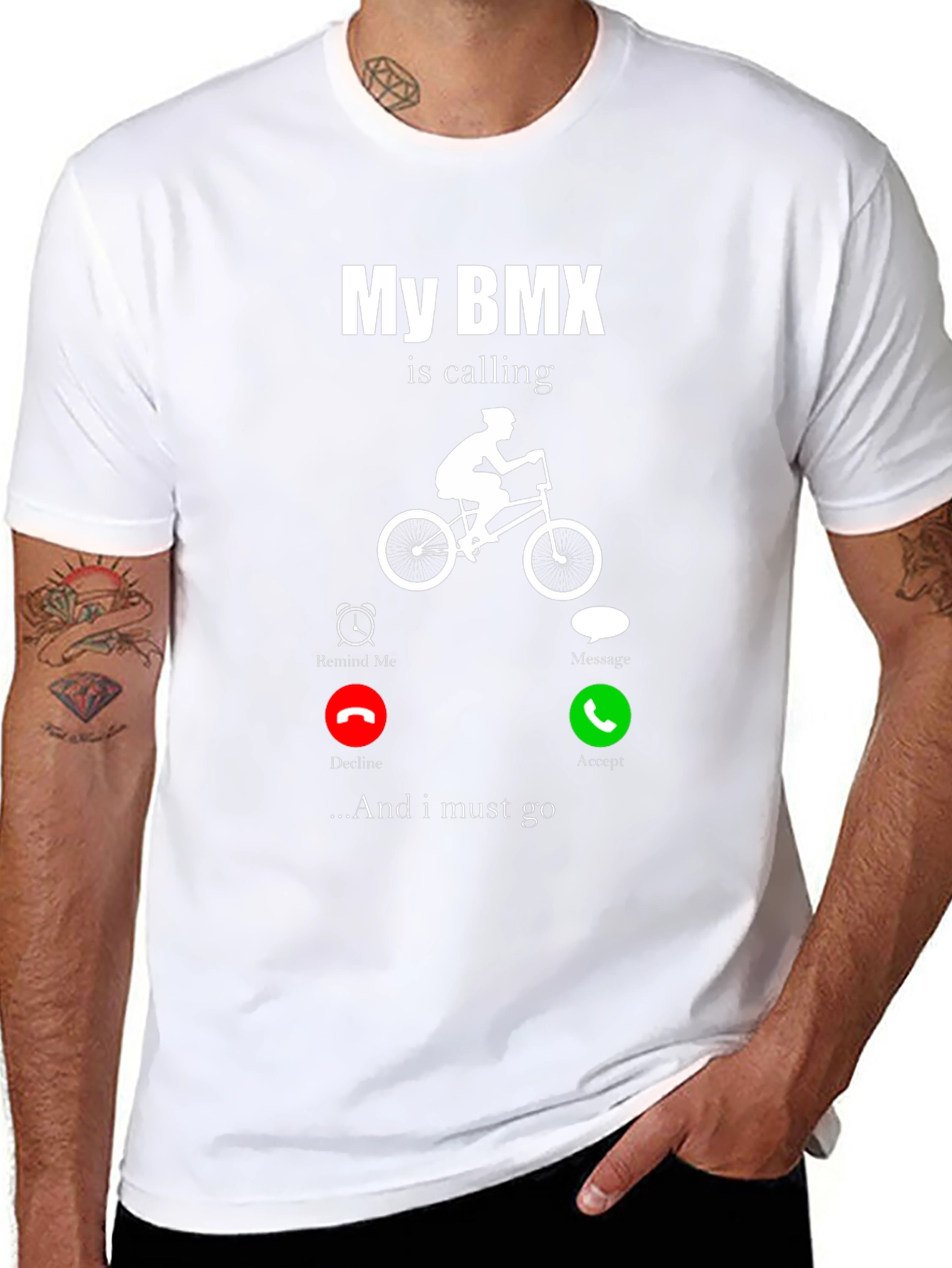My BMX Is Calling T-Shirt - Ride On!