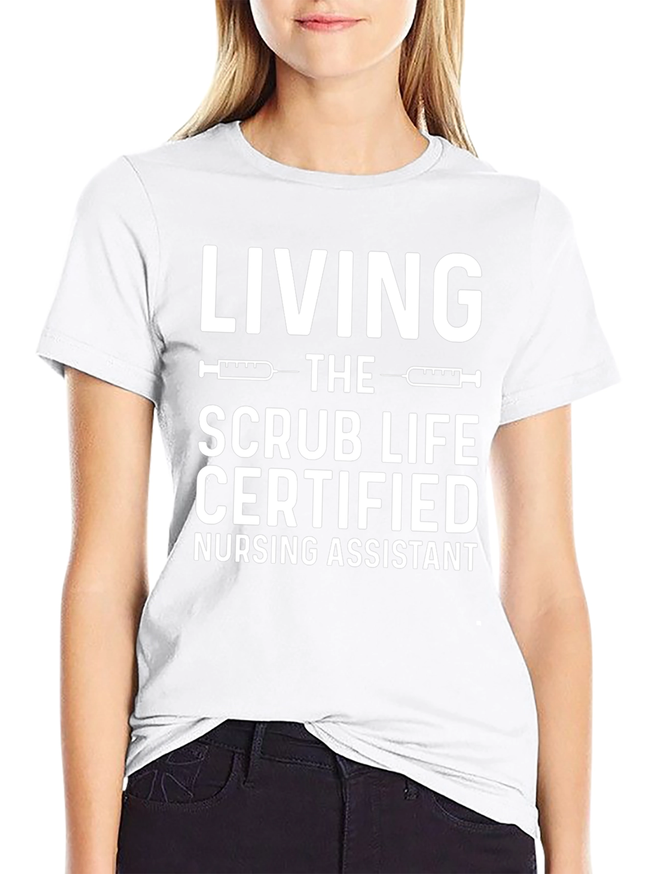 Certified Nursing Assistant Scrub Life T-Shirt