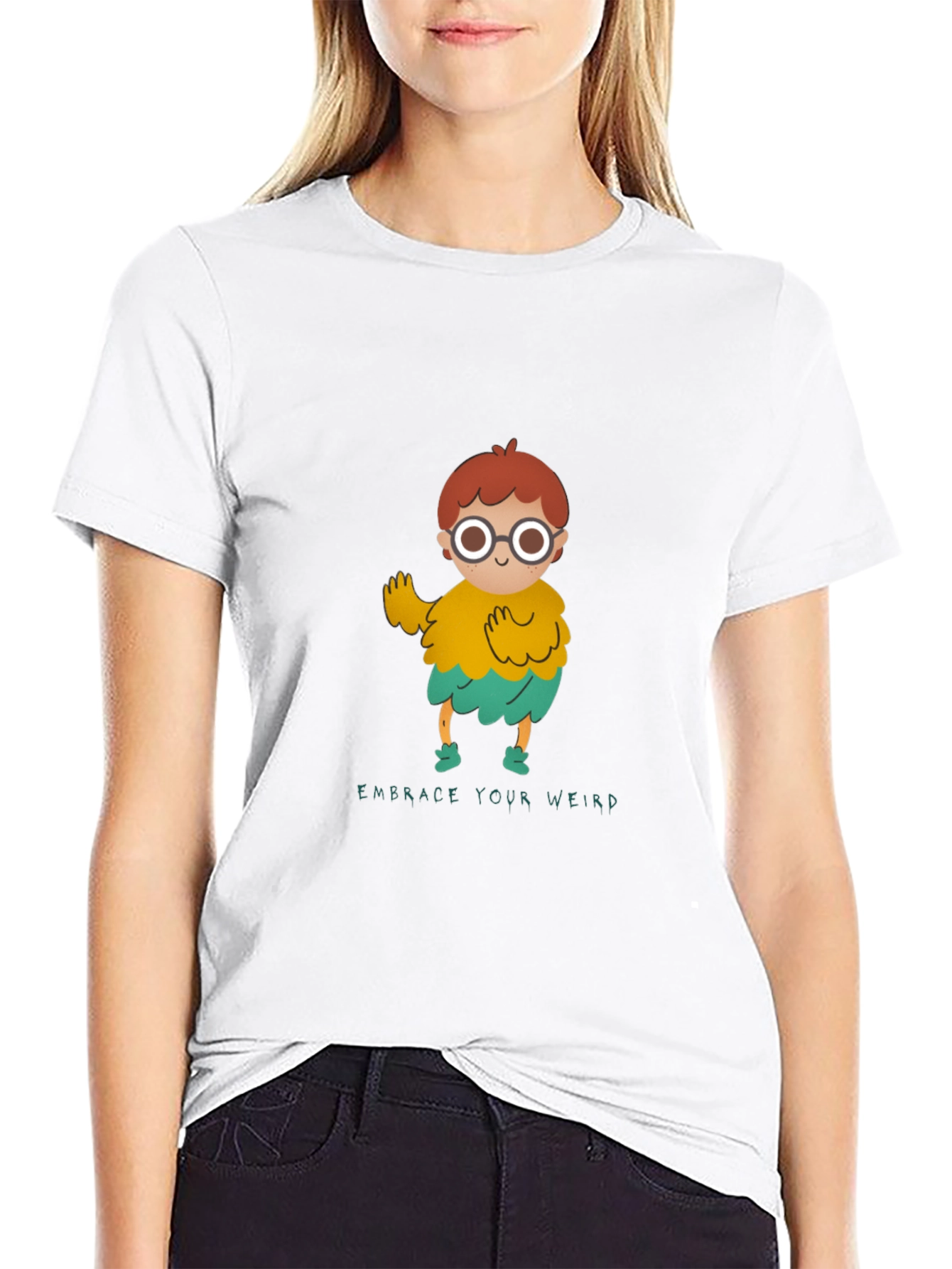 Embrace Your Weird Graphic Tee - Quirky Cute T-Shirt