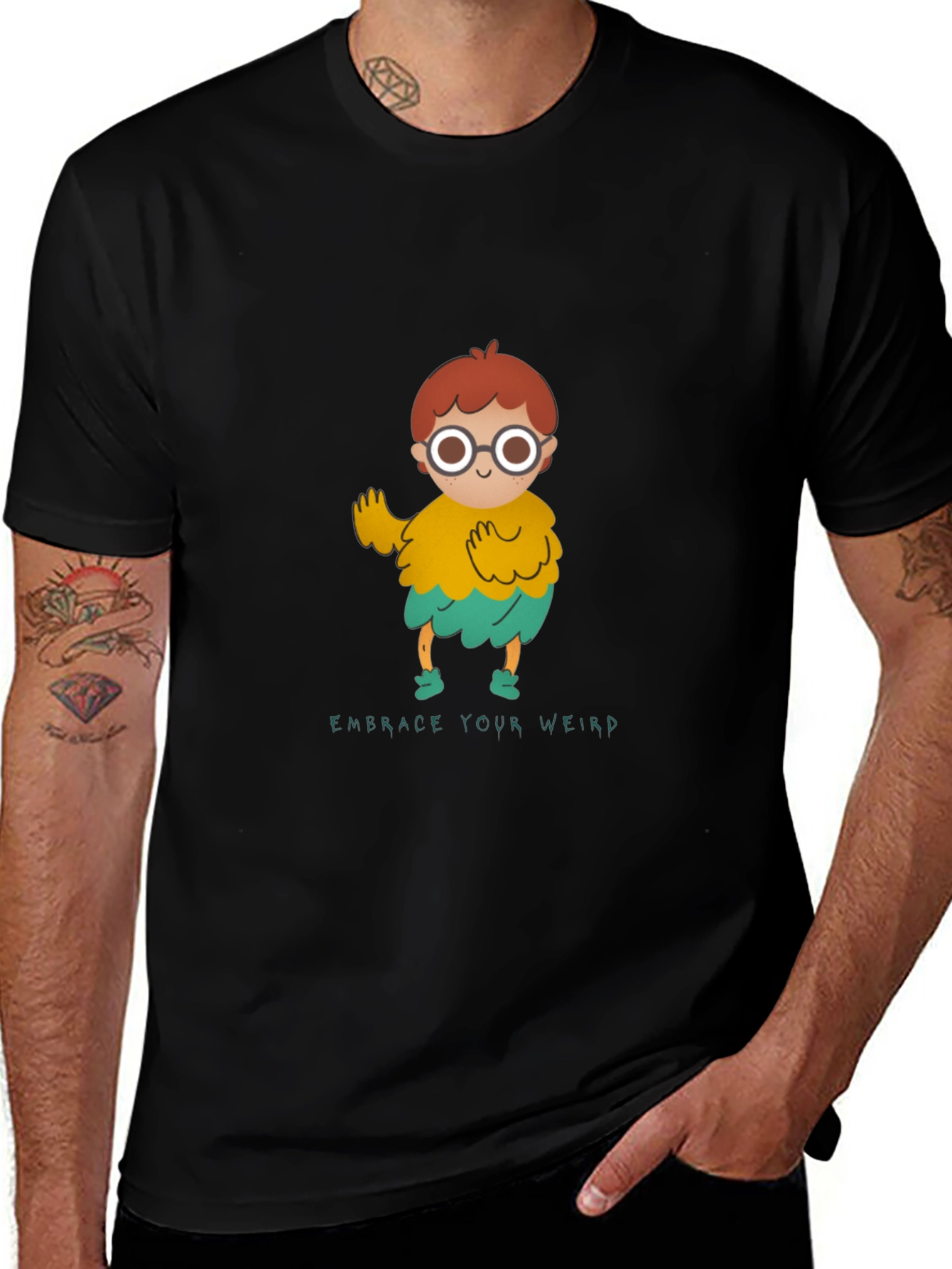 Embrace Your Weird Graphic Tee - Quirky Cute T-Shirt
