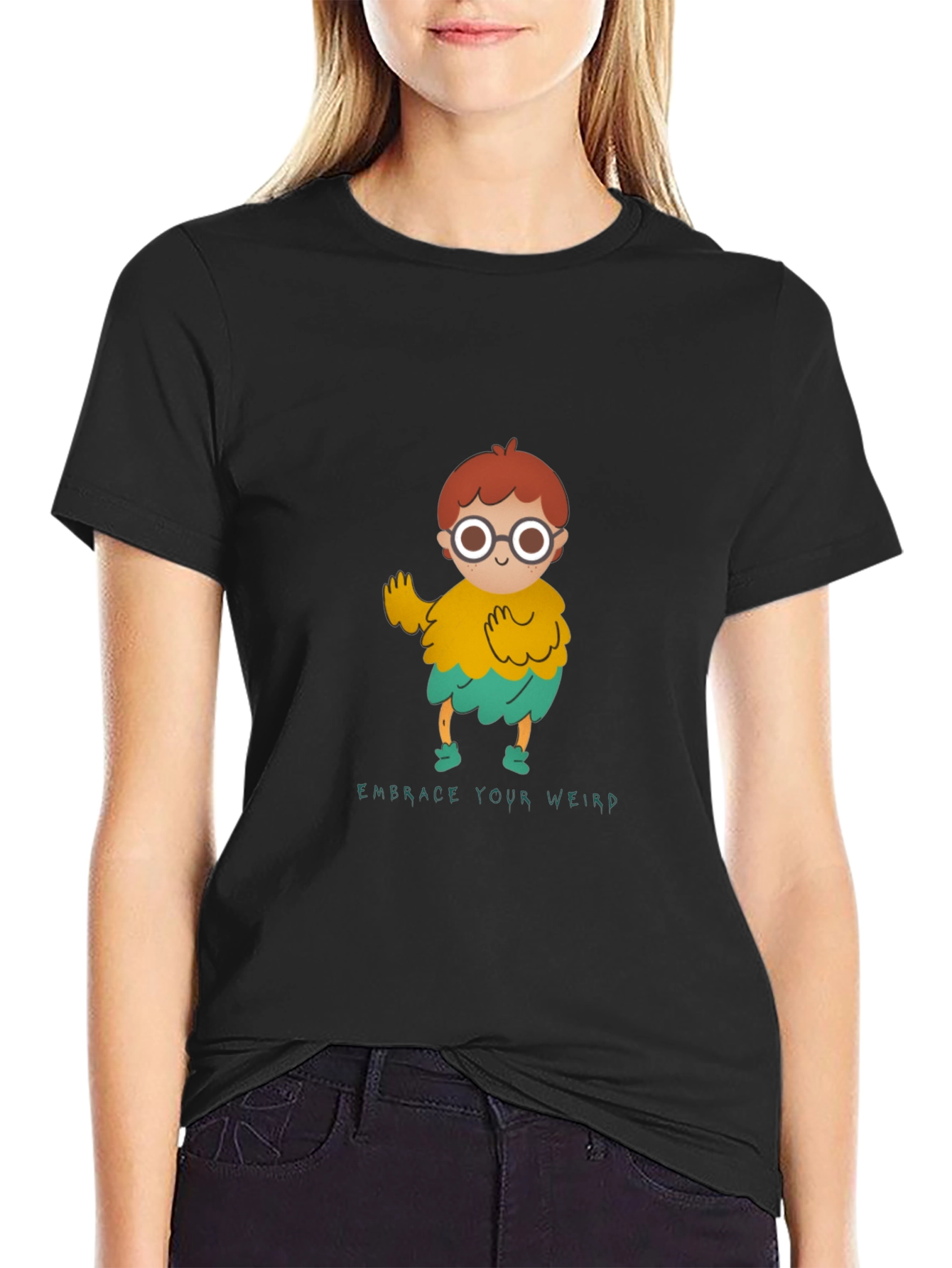 Embrace Your Weird Graphic Tee - Quirky Cute T-Shirt