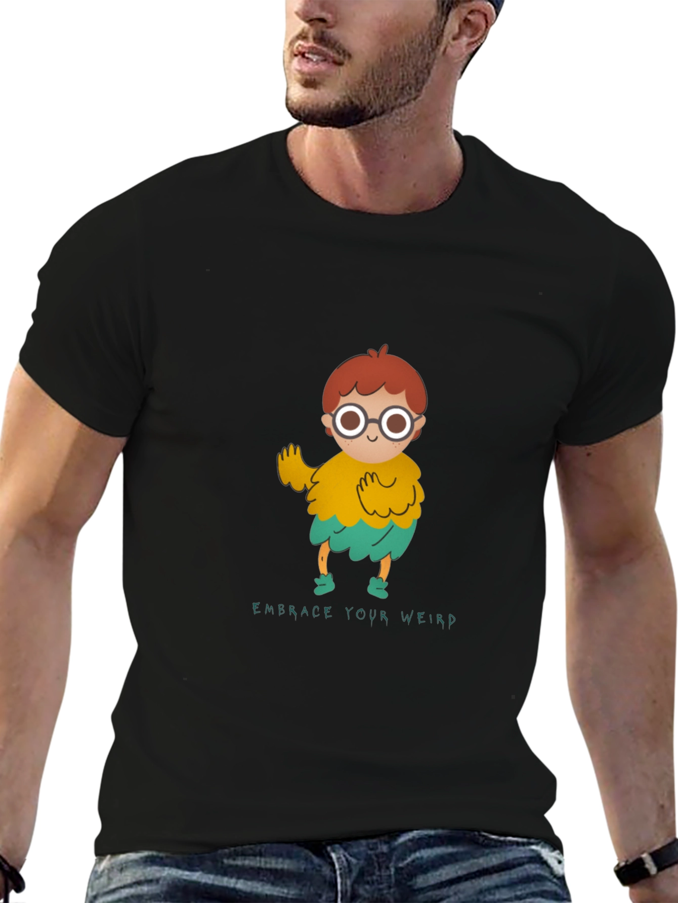 Embrace Your Weird Graphic Tee - Quirky Cute T-Shirt