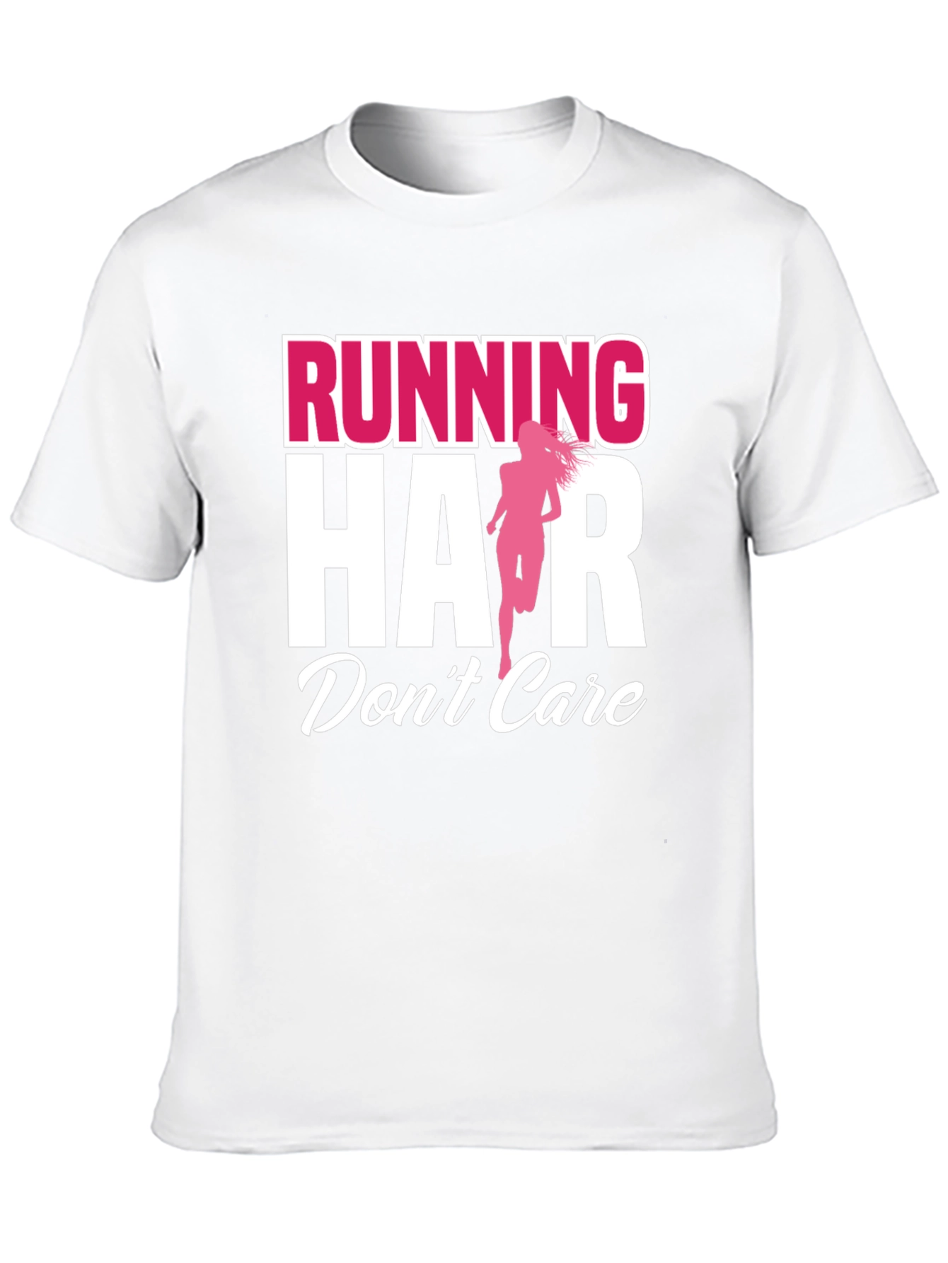 Running Hair Dont Care Graphic Tee