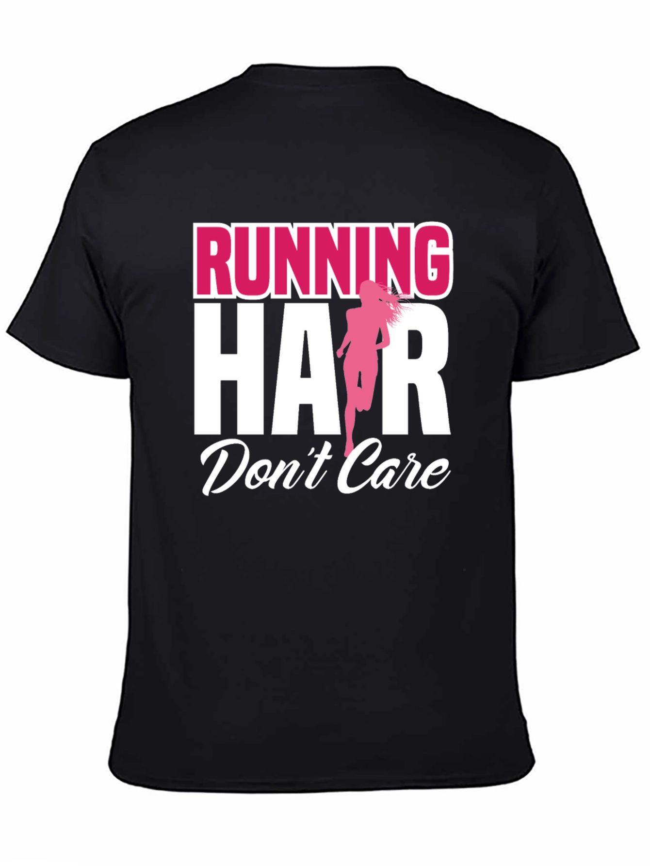 Running Hair Dont Care Graphic Tee