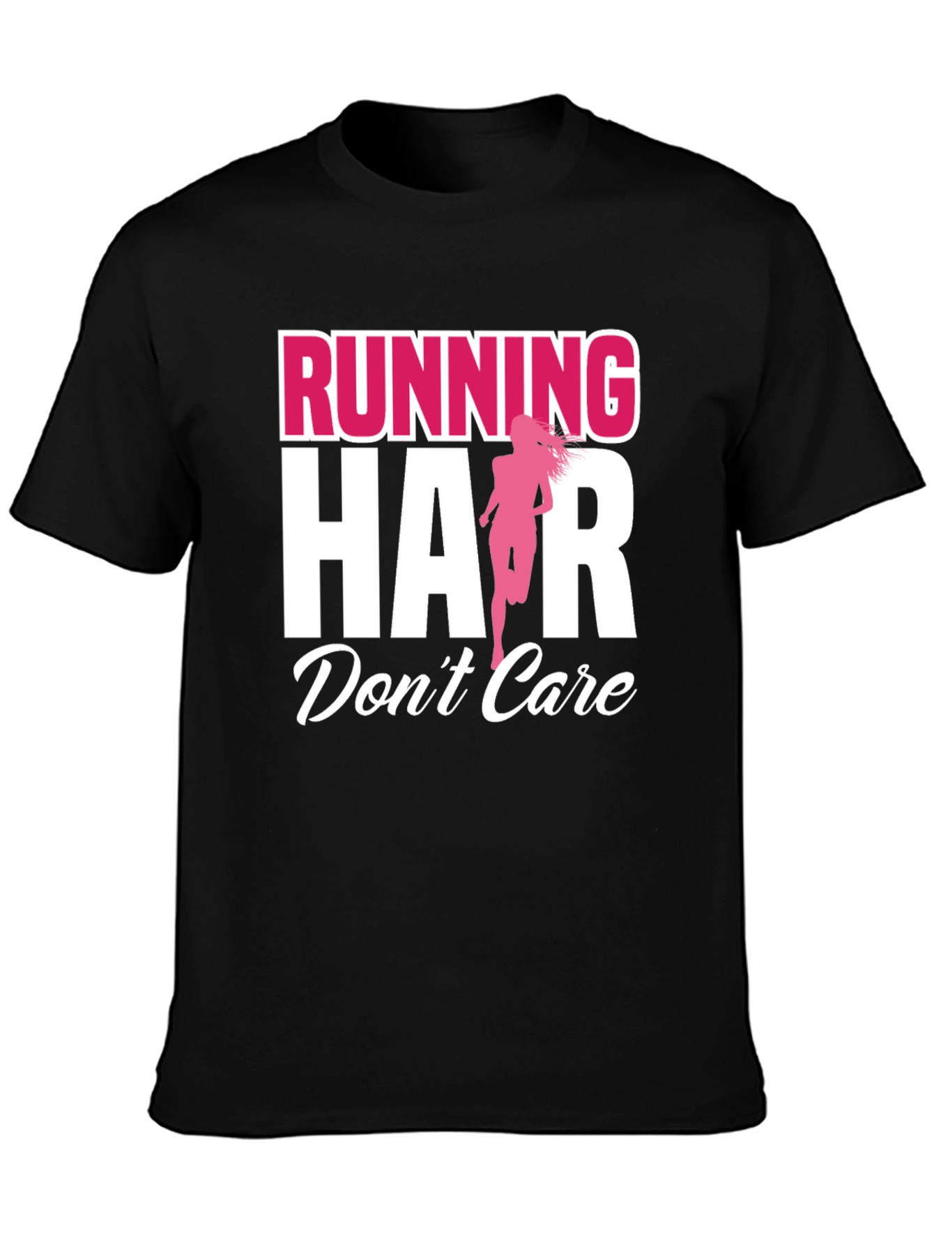 Running Hair Dont Care Graphic Tee