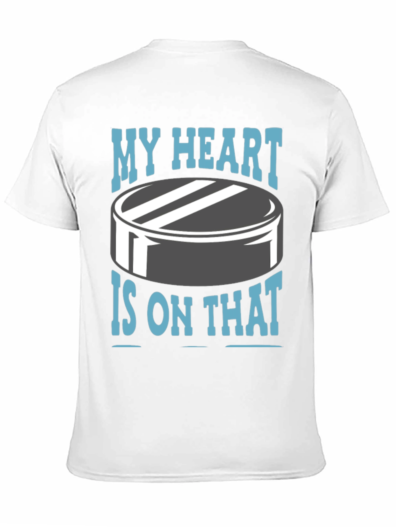Hockey Puck Heart T-Shirt