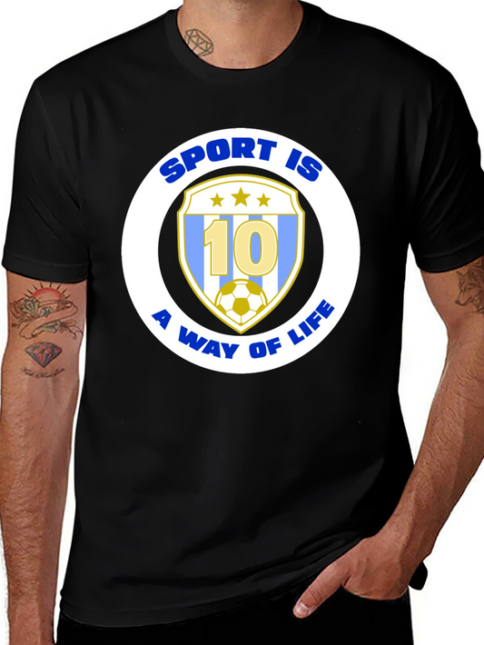 Sport Is A Way Of Life Graphic Tee