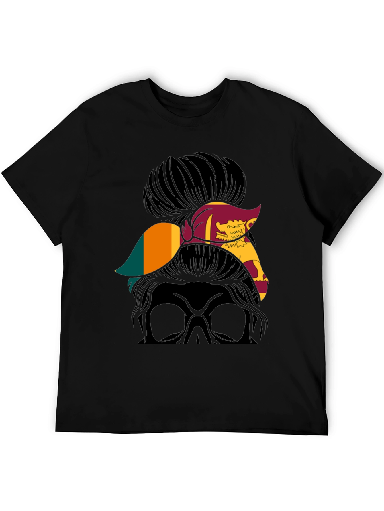 Sri Lanka Messy Bun T-Shirt