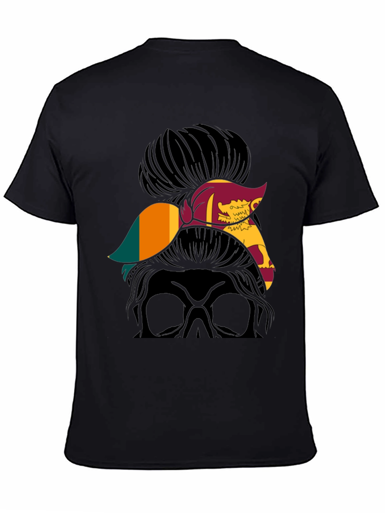 Sri Lanka Messy Bun T-Shirt