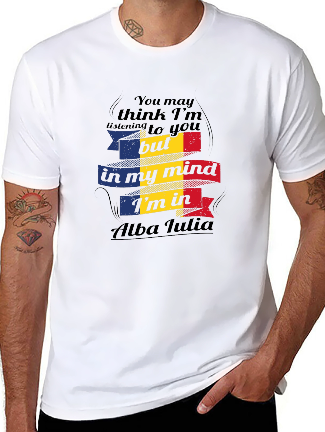 Alba Iulia Mind T-Shirt - Novelty Romania Pride Tee