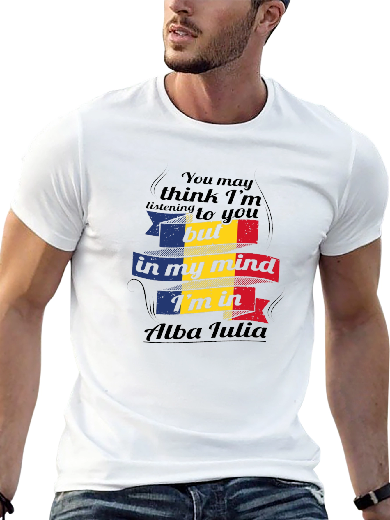 Alba Iulia Mind T-Shirt - Novelty Romania Pride Tee