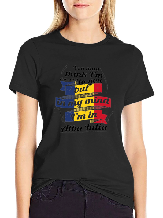 Alba Iulia Mind T-Shirt - Novelty Romania Pride Tee