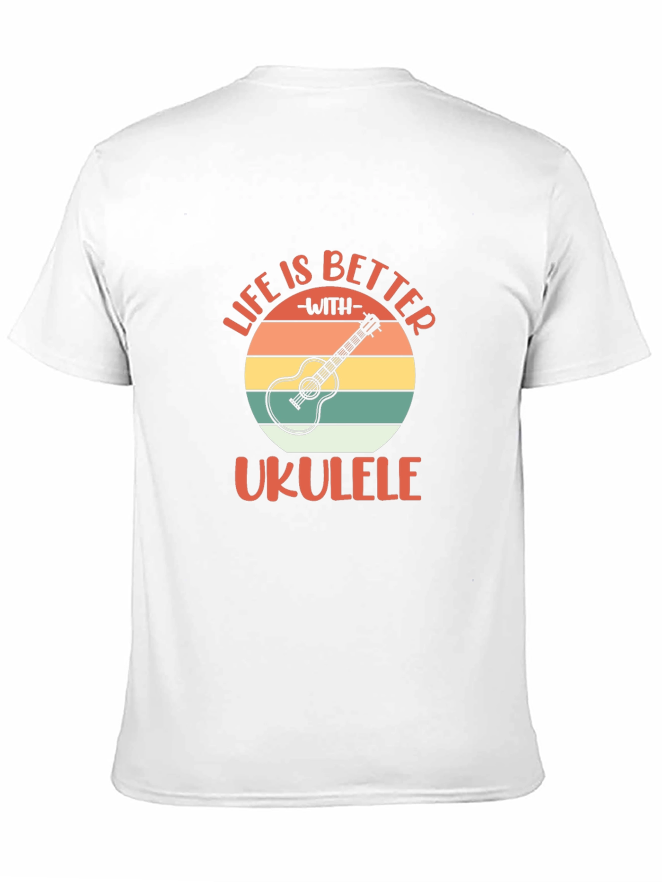Life is Better with Ukulele Graphic T-Shirt