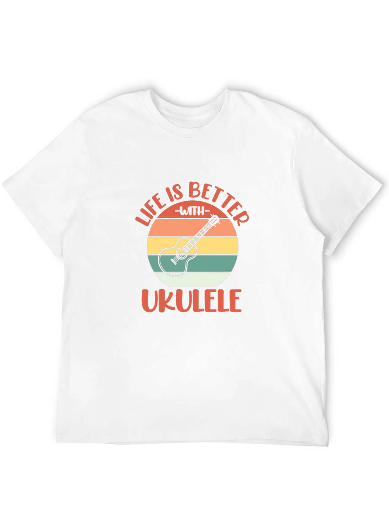 Life is Better with Ukulele Graphic T-Shirt