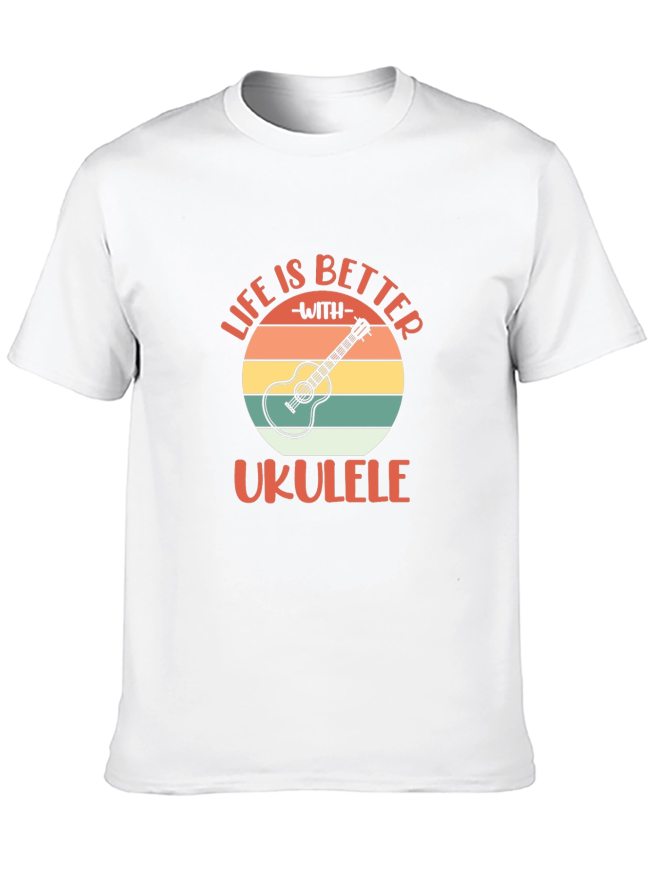 Life is Better with Ukulele Graphic T-Shirt