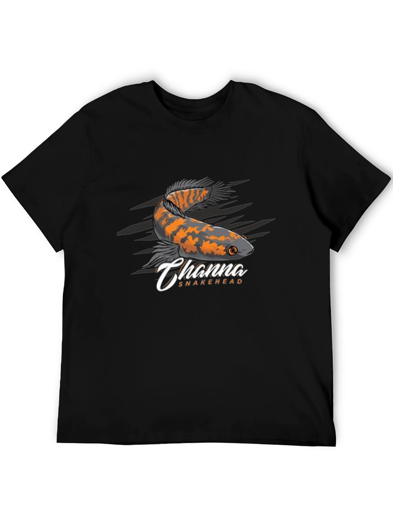 Channa Snakehead Graphic Tee - Cool Fish Design