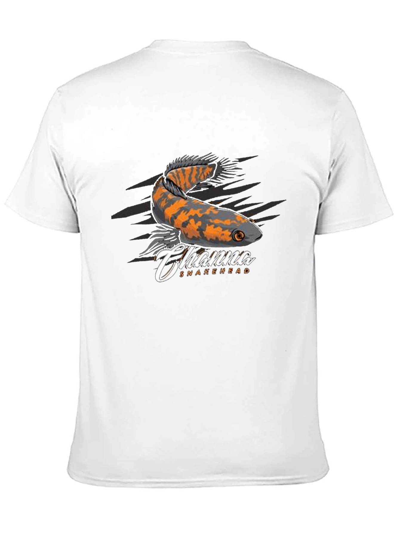 Channa Snakehead Graphic Tee - Cool Fish Design