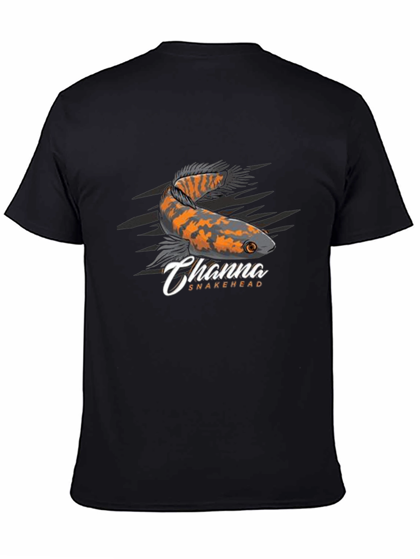 Channa Snakehead Graphic Tee - Cool Fish Design