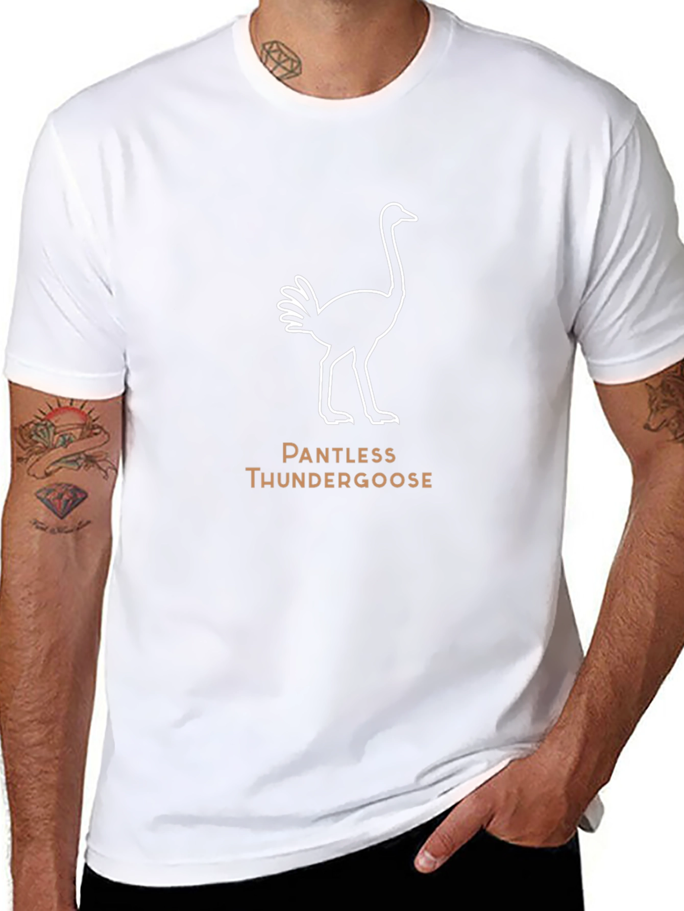 Pantless Thundergoose Graphic T-Shirt