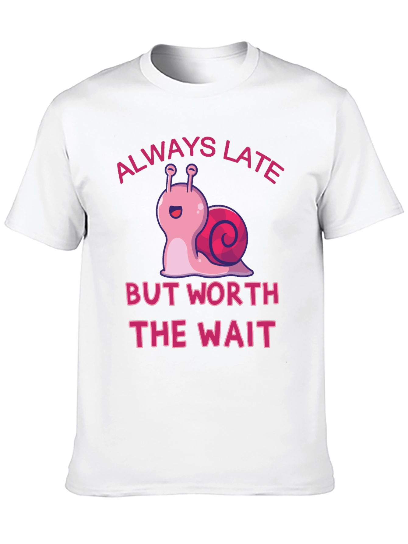 Always Late Snail Graphic Tee