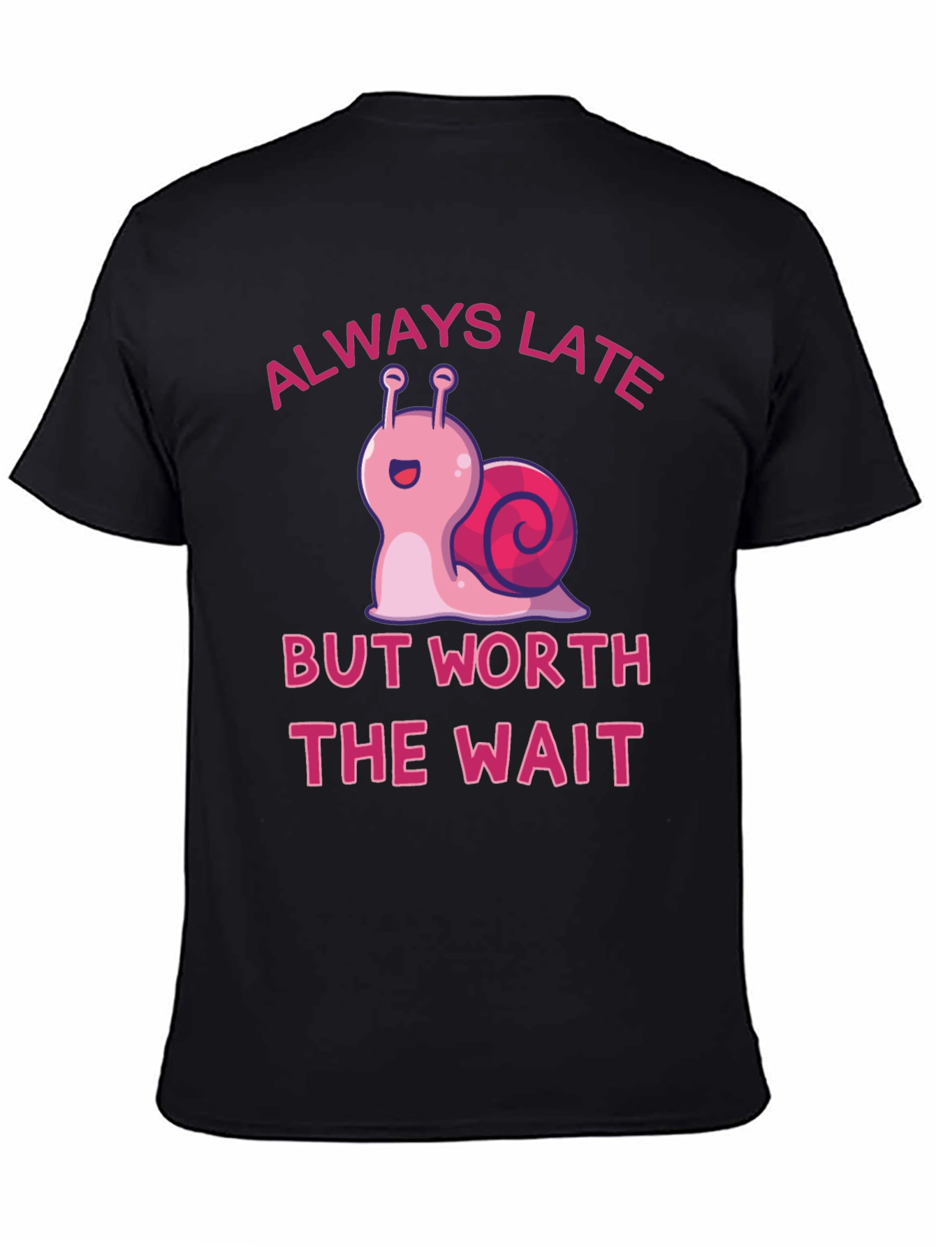 Always Late Snail Graphic Tee