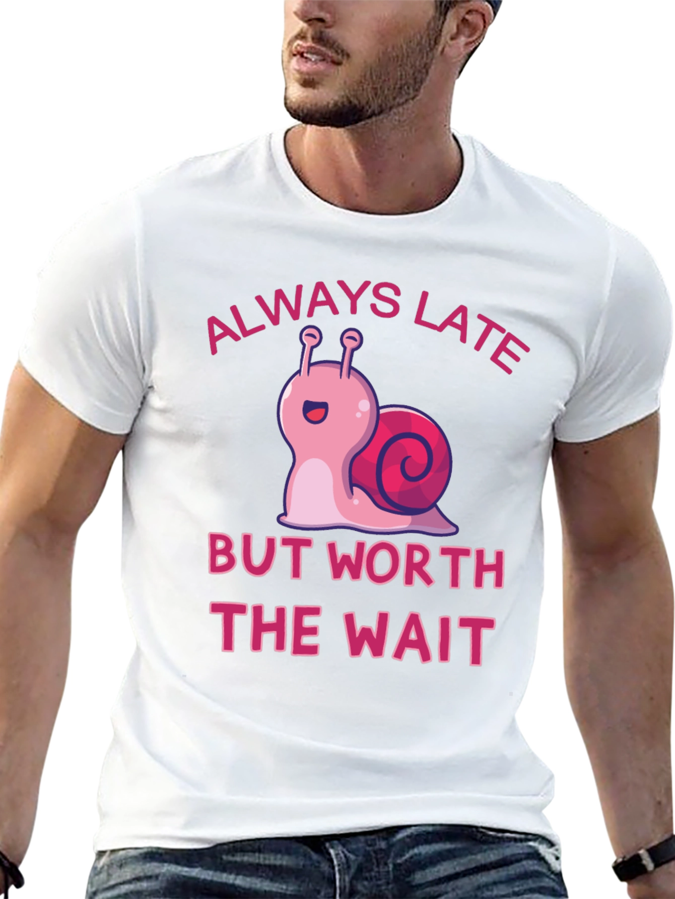 Always Late Snail Graphic Tee