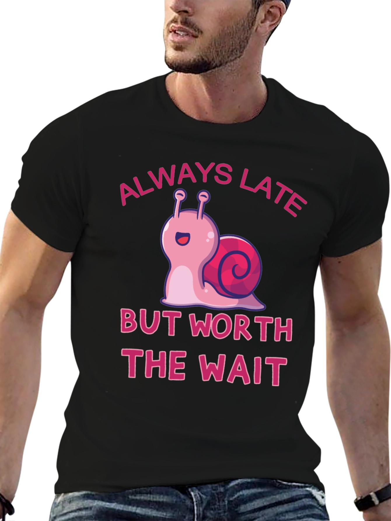 Always Late Snail Graphic Tee