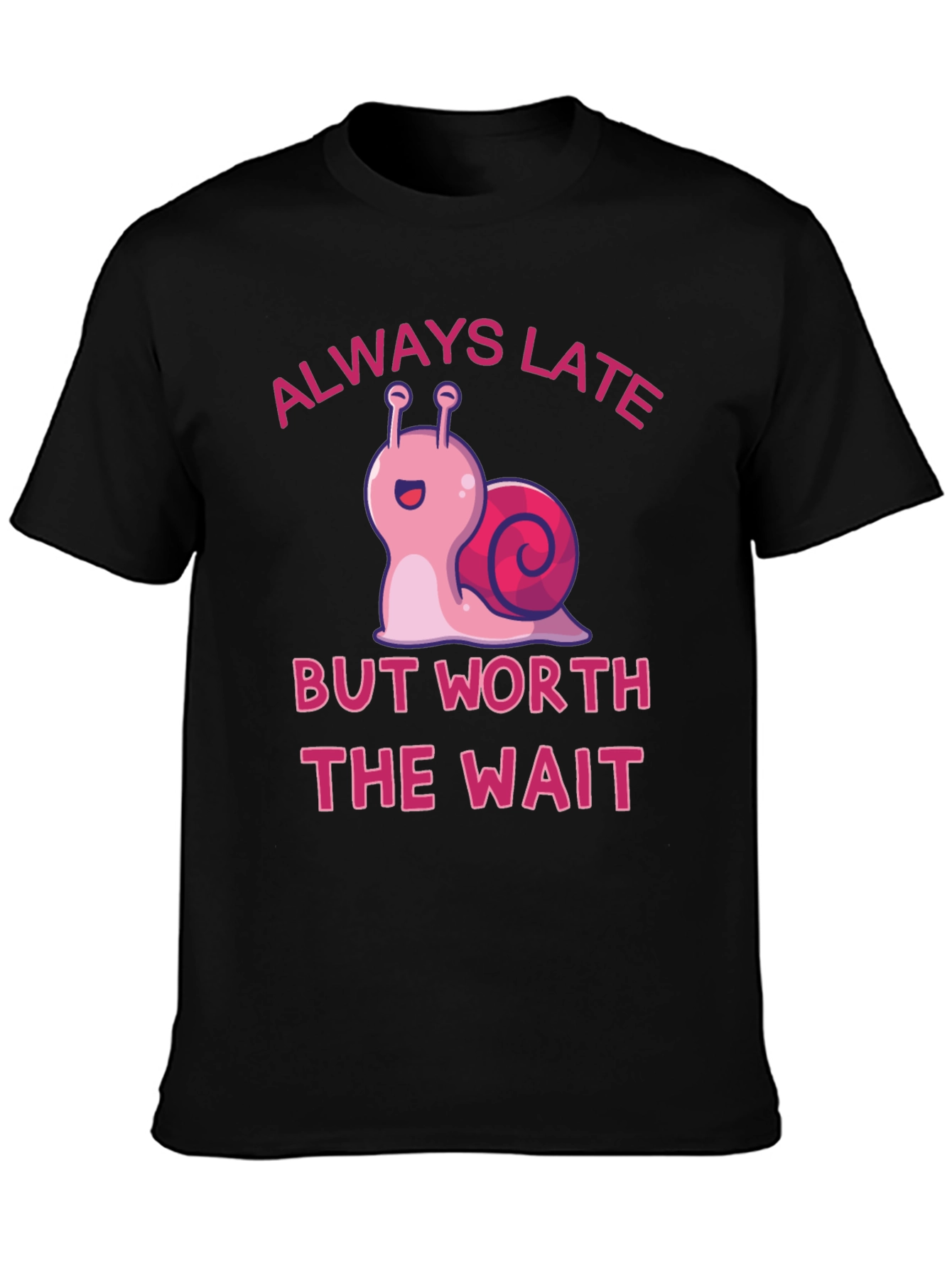 Always Late Snail Graphic Tee
