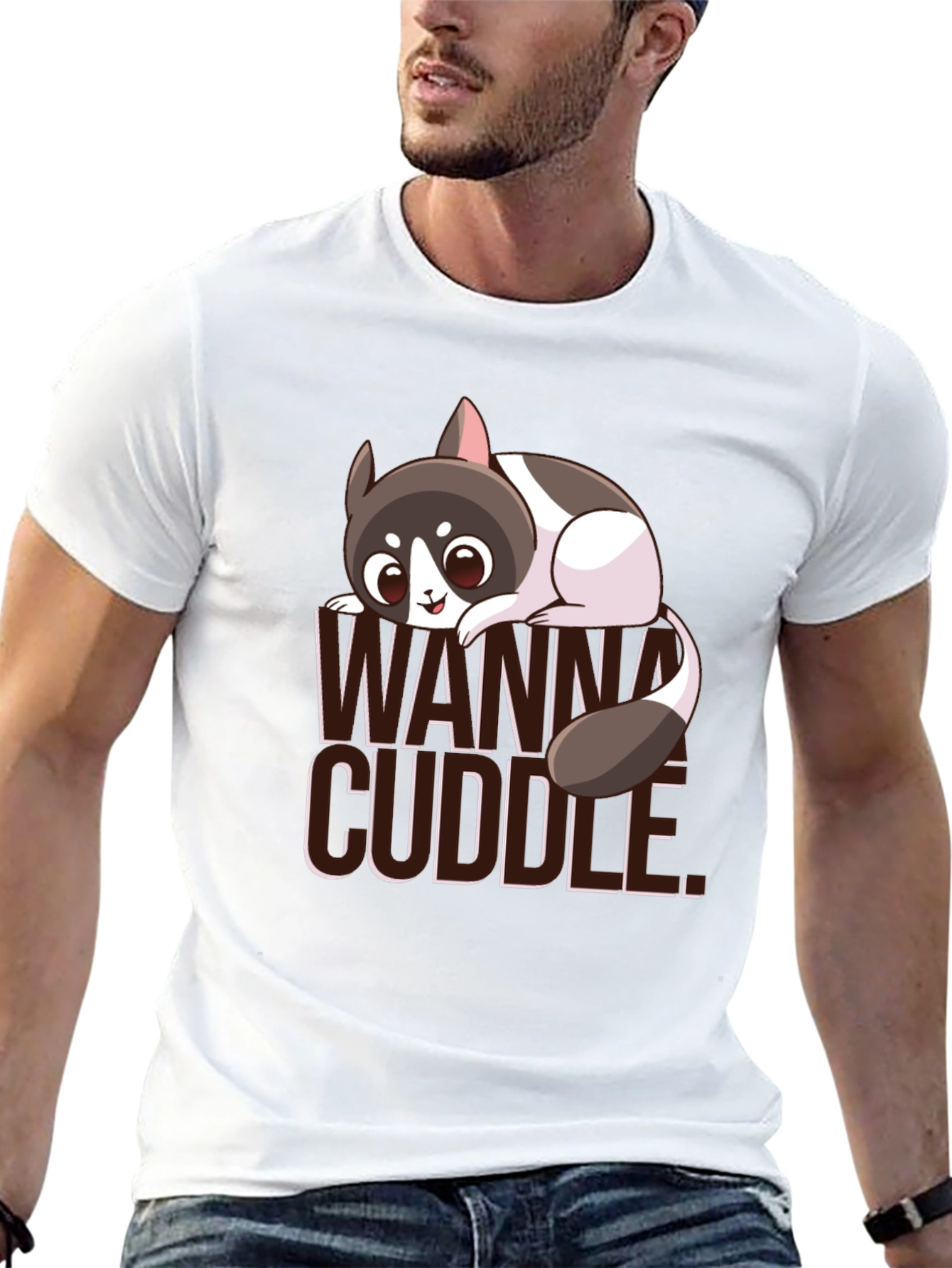 Cute Chinchilla Wanna Cuddle T-Shirt