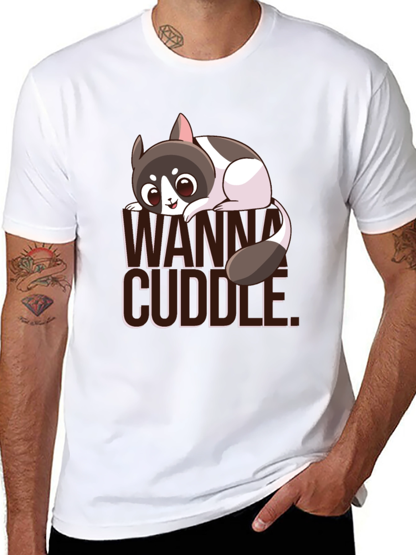 Cute Chinchilla Wanna Cuddle T-Shirt