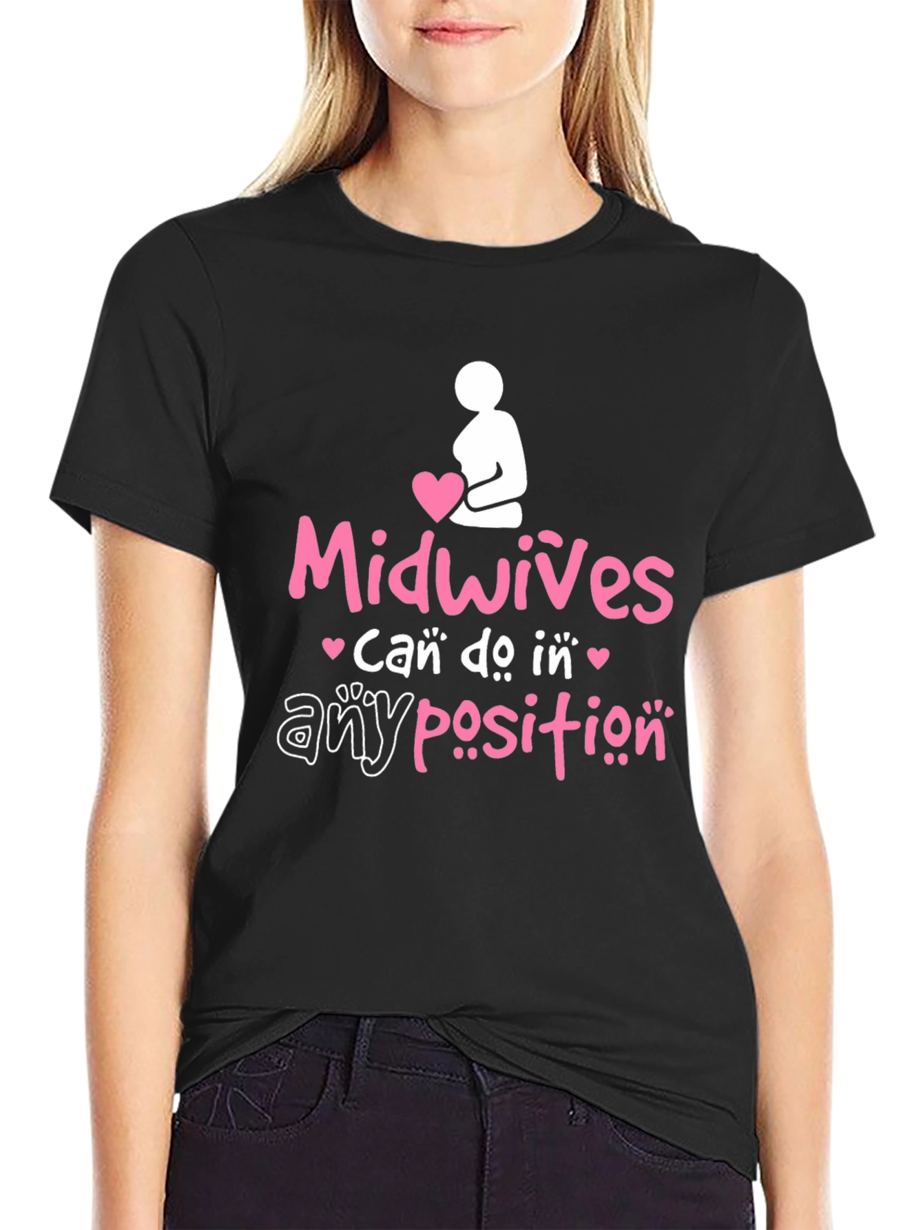 Midwives Can Do It T-Shirt - Funny Maternity Tee