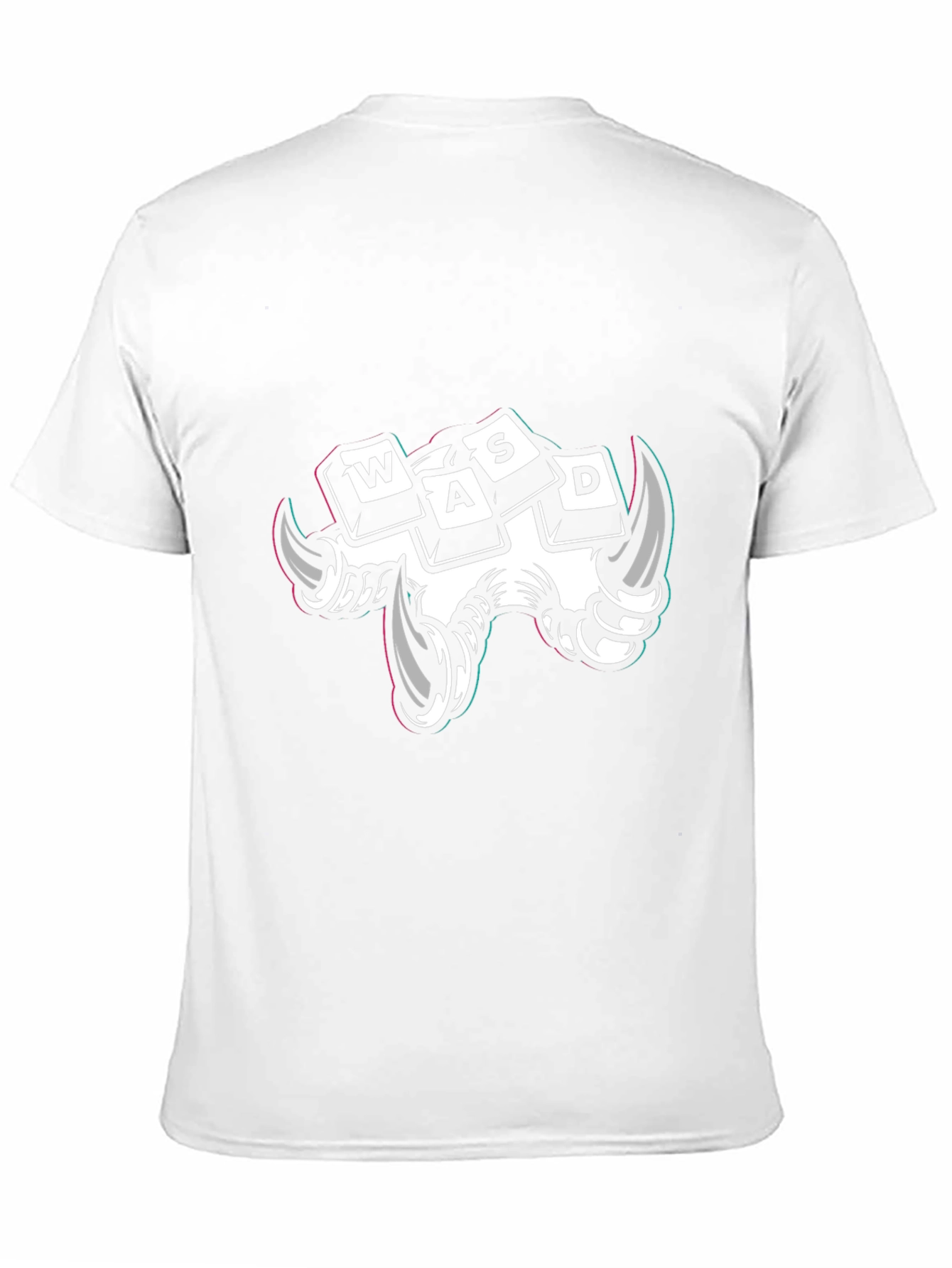 Gamer WASD Claw Graphic T-Shirt