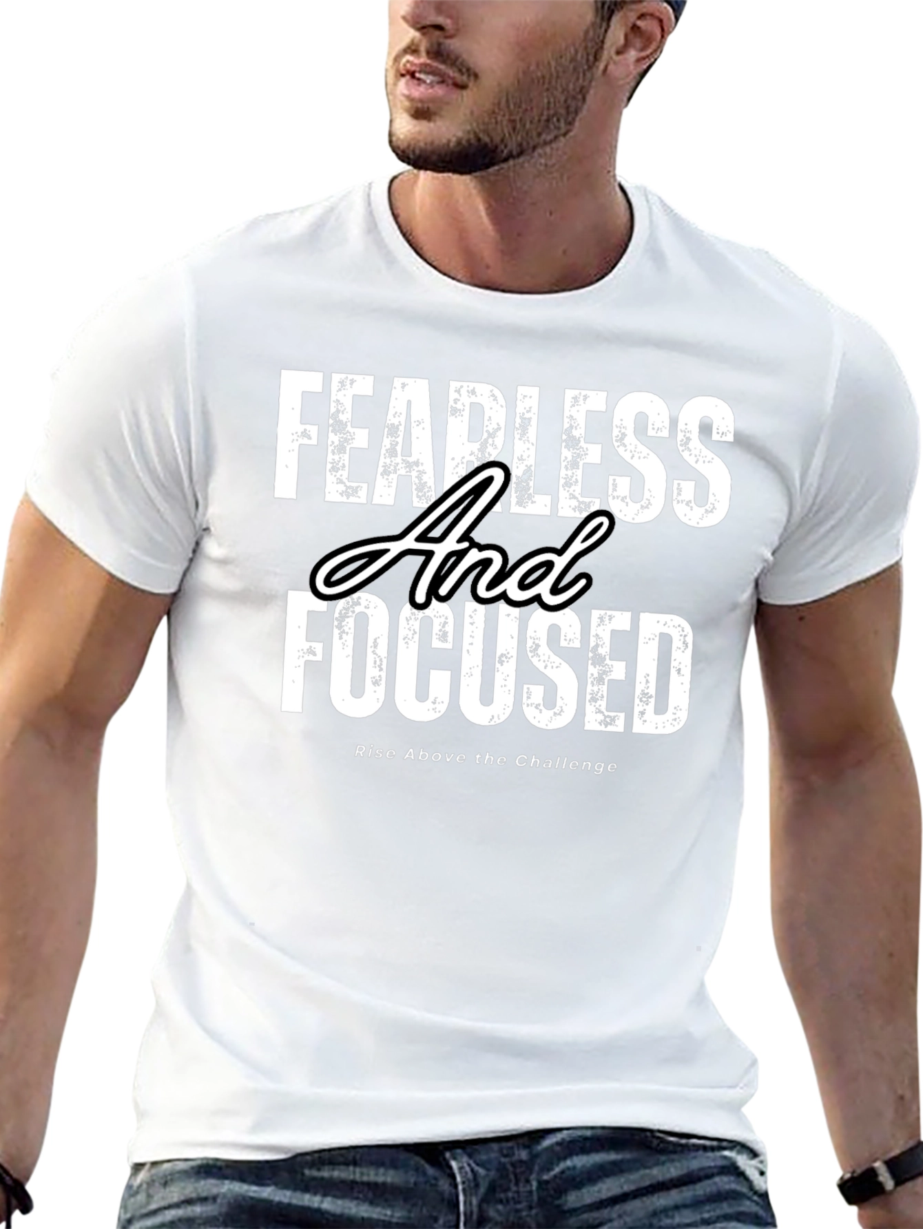 Fearless and Focused T-Shirt - Motivational Apparel